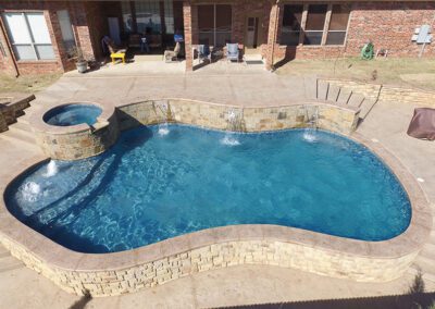 Custom Designed Pools 10 Oklahoma City | Dunford Pools