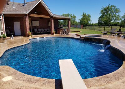Custom Designed Pools 12 Oklahoma City | Dunford Pools
