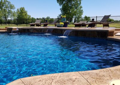 Custom Designed Pools 13 Oklahoma City | Dunford Pools