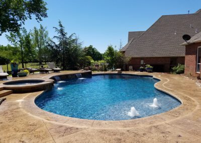 Custom Designed Pools 14 Oklahoma City | Dunford Pools