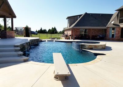 Custom Designed Pools 28 Oklahoma City | Dunford Pools