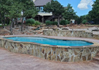 Custom Designed Pools 32 Oklahoma City | Dunford Pools