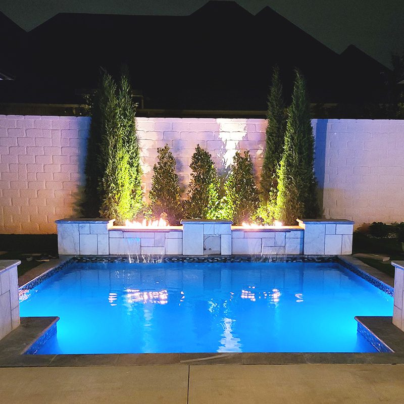 Firepit Pool Night 2 OKC | Dunford Pools